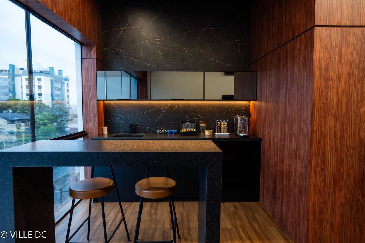 Espaço gourmet projetado pela Ville DC