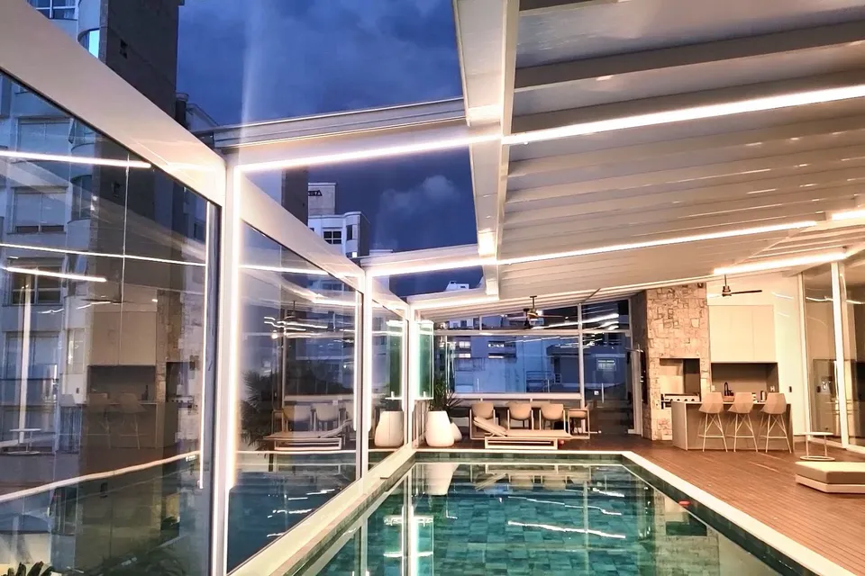 Cobertura Retrátil para Piscina — projeto 8