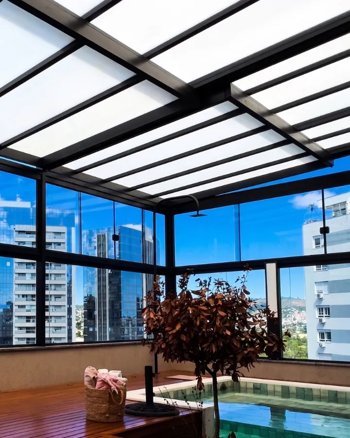 Cobertura Retrátil para Terraço — projeto 1