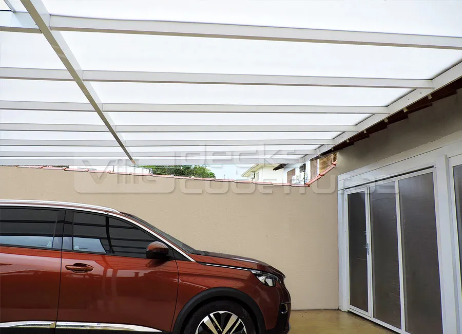 Cobertura de Policarbonato para Carro e Garagem — projeto 5