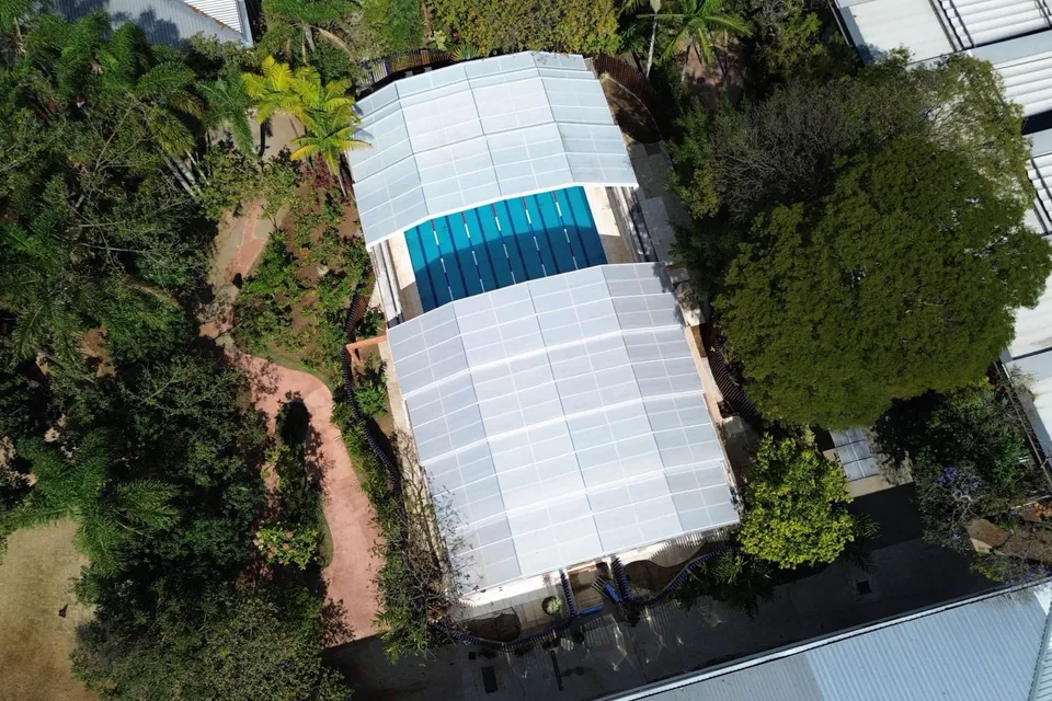 Cobertura Telescópica Retrátil Para Piscina — projeto 7