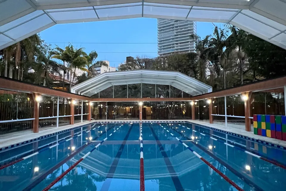 Cobertura Telescópica Retrátil Para Piscina — projeto 3