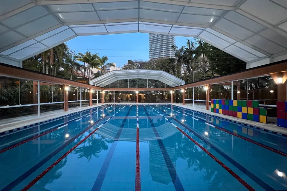 Cobertura Telescópica Retrátil Para Piscina — projeto 2