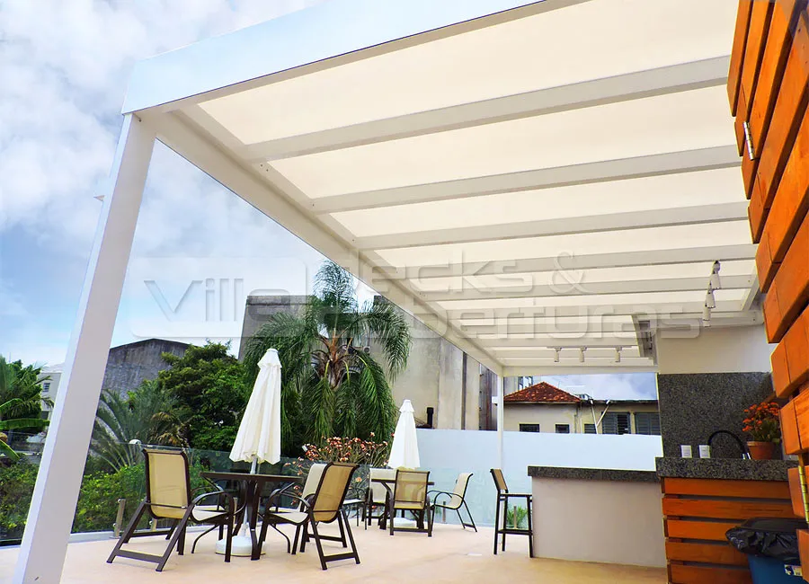 Cobertura de Policarbonato Alveolar — projeto 9