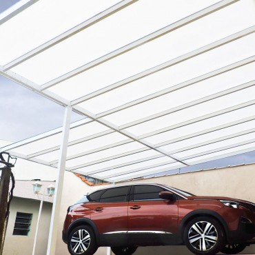 Cobertura de Policarbonato para Carro e Garagem em Abelardo Luz / SC